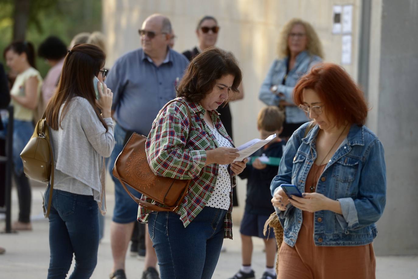 En imágenes: El Campus de Espinardo acoge el examen de Técnico Auxiliar no Sanitario