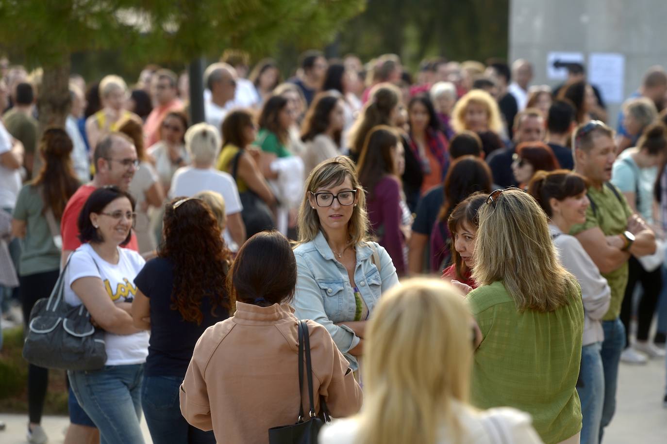 En imágenes: El Campus de Espinardo acoge el examen de Técnico Auxiliar no Sanitario