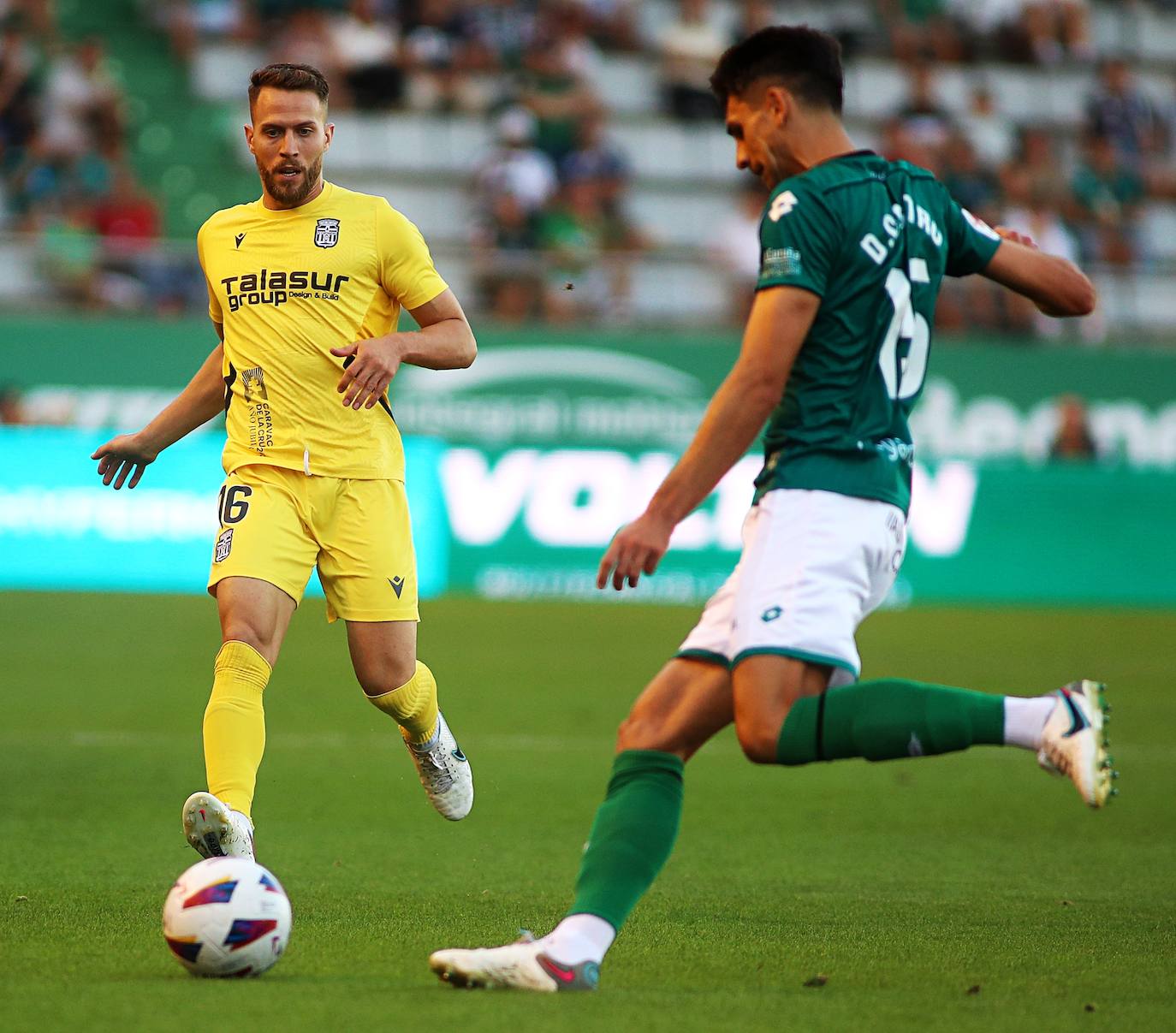 El empate del Cartagena frete al Racing Ferrol, en imágenes