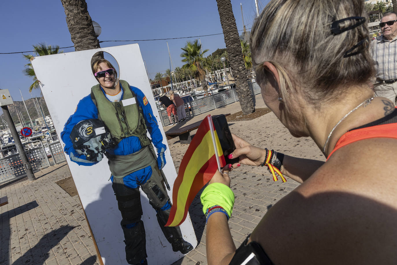 El Día de la Fiesta Nacional en Cartagena, en imágenes