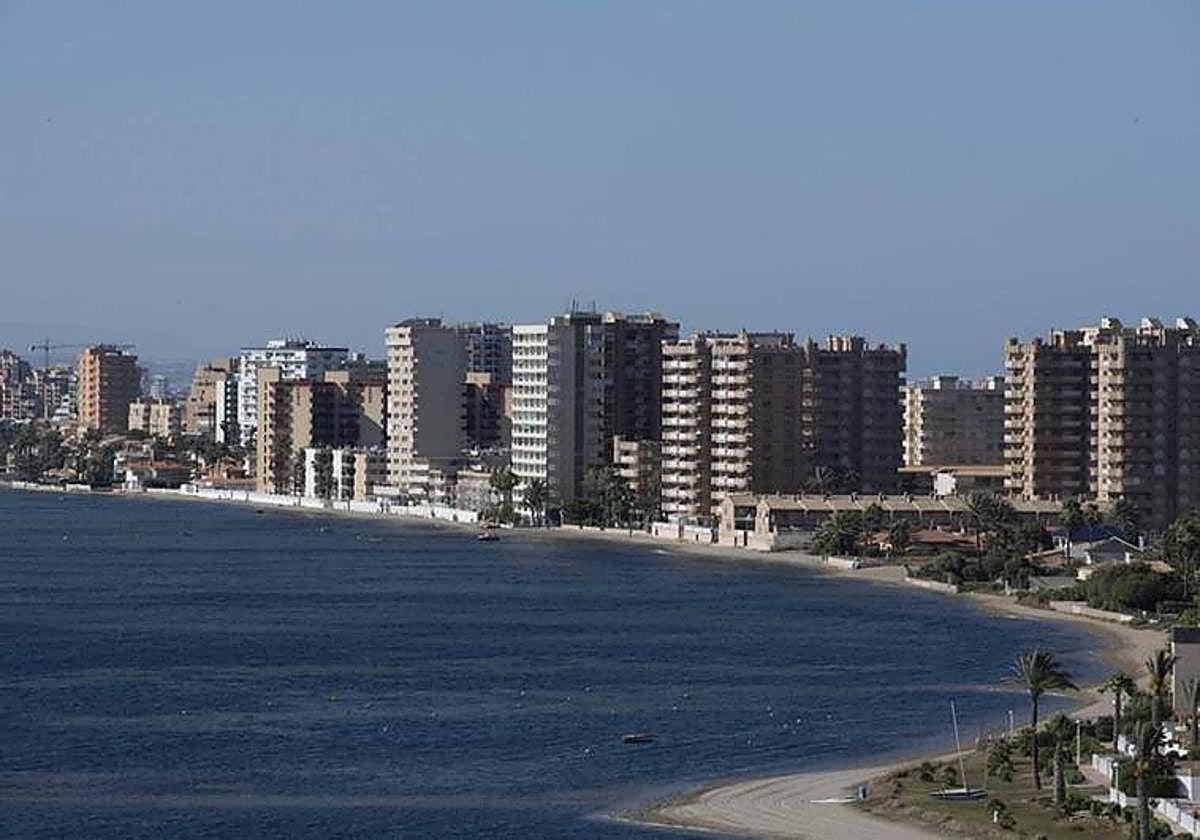 Vista general de urbanizaciones en el entorno del Mar Menor, en una imagen de archivo.