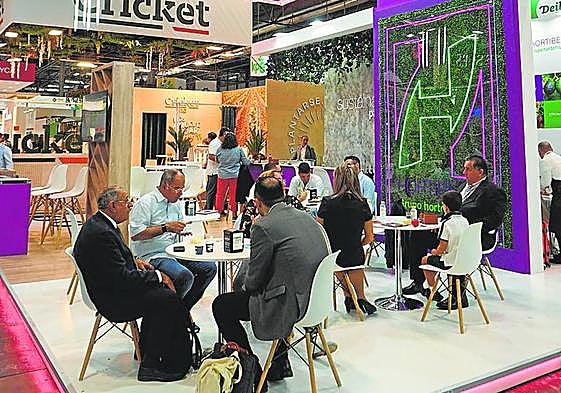 Stand de Hortiberia en Fruit Attraction.