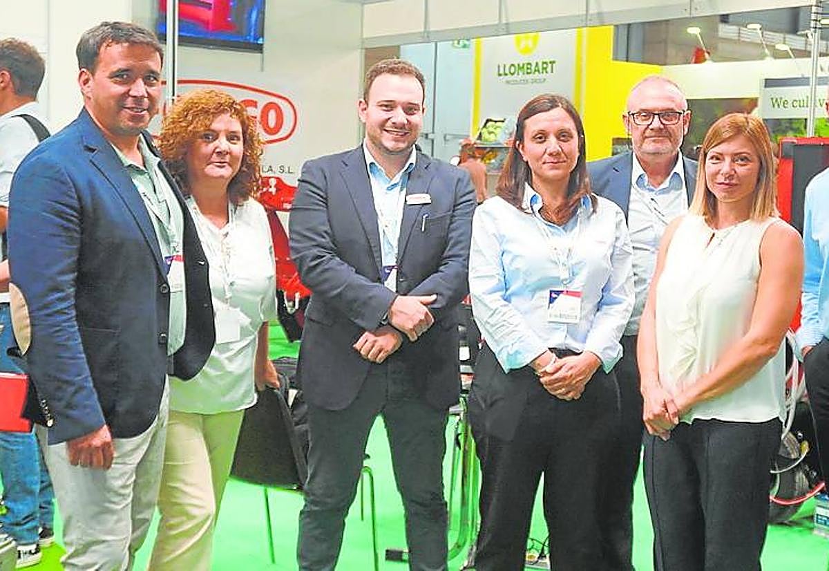 Equipo humano de Ibarra Lorca y Roter Maquinaria Agrícola en Fruit Attraction.