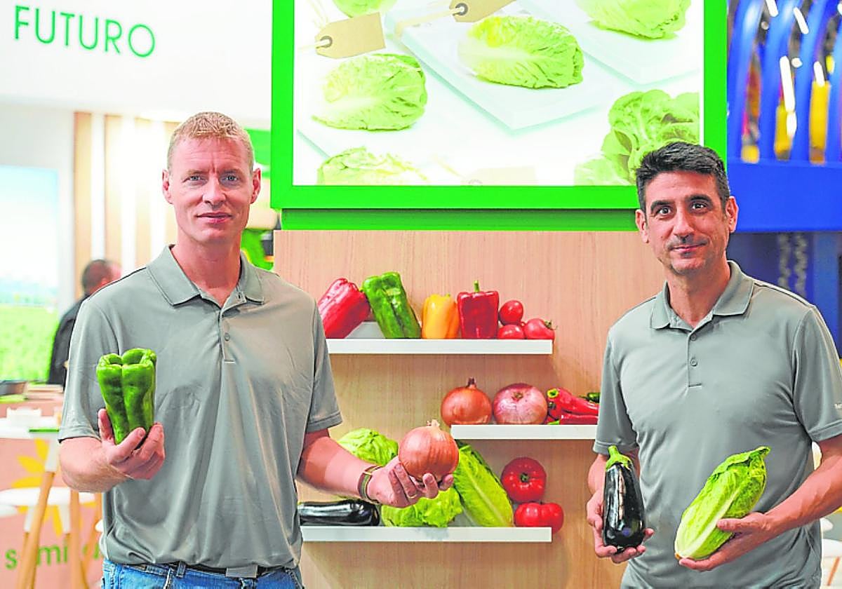 Henry Smienk, director de marketing, y Ricardo Salvador, director comercial de Ramiro Arnedo.