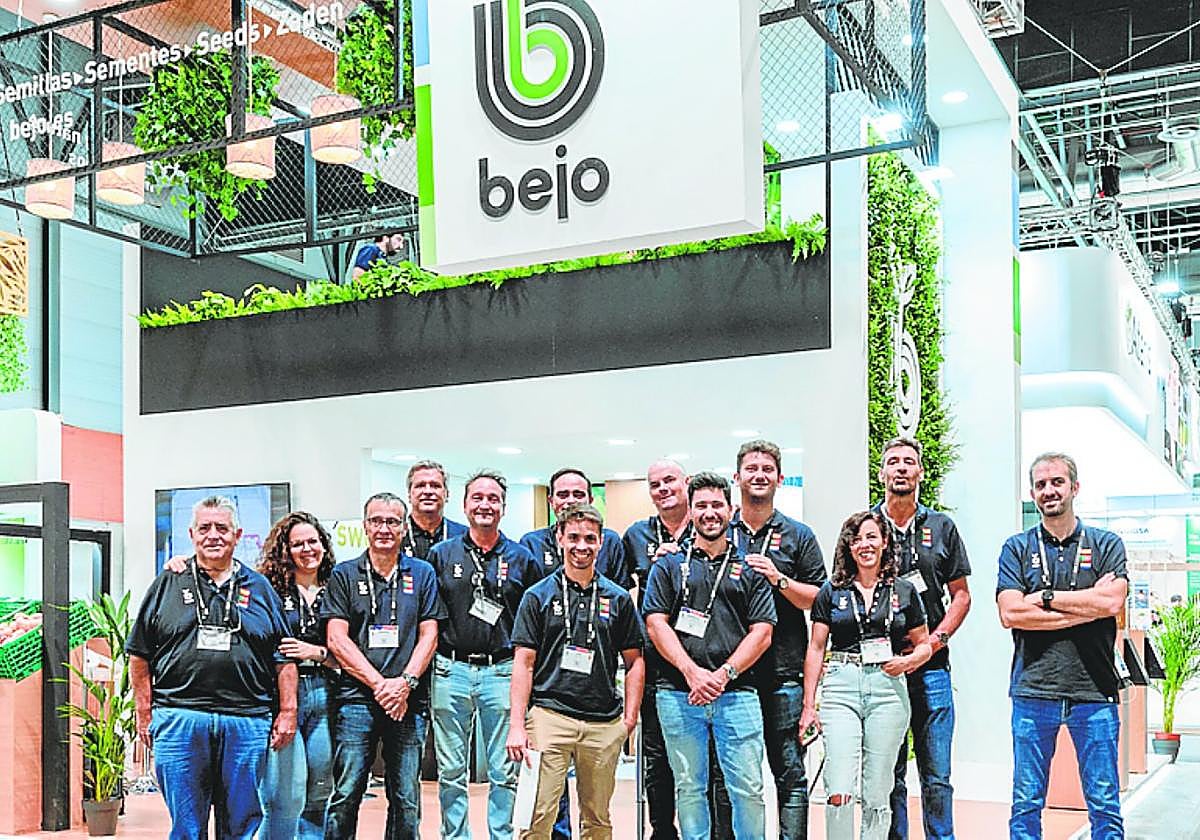 Parte del equipo de Bejo en la Fruit Attraction.
