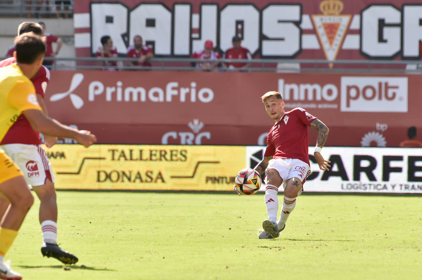 La victoria del Real Murcia frente al Algeciras, en imágenes