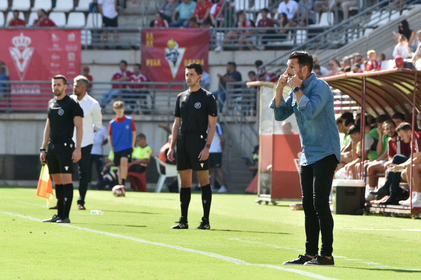 La victoria del Real Murcia frente al Algeciras, en imágenes
