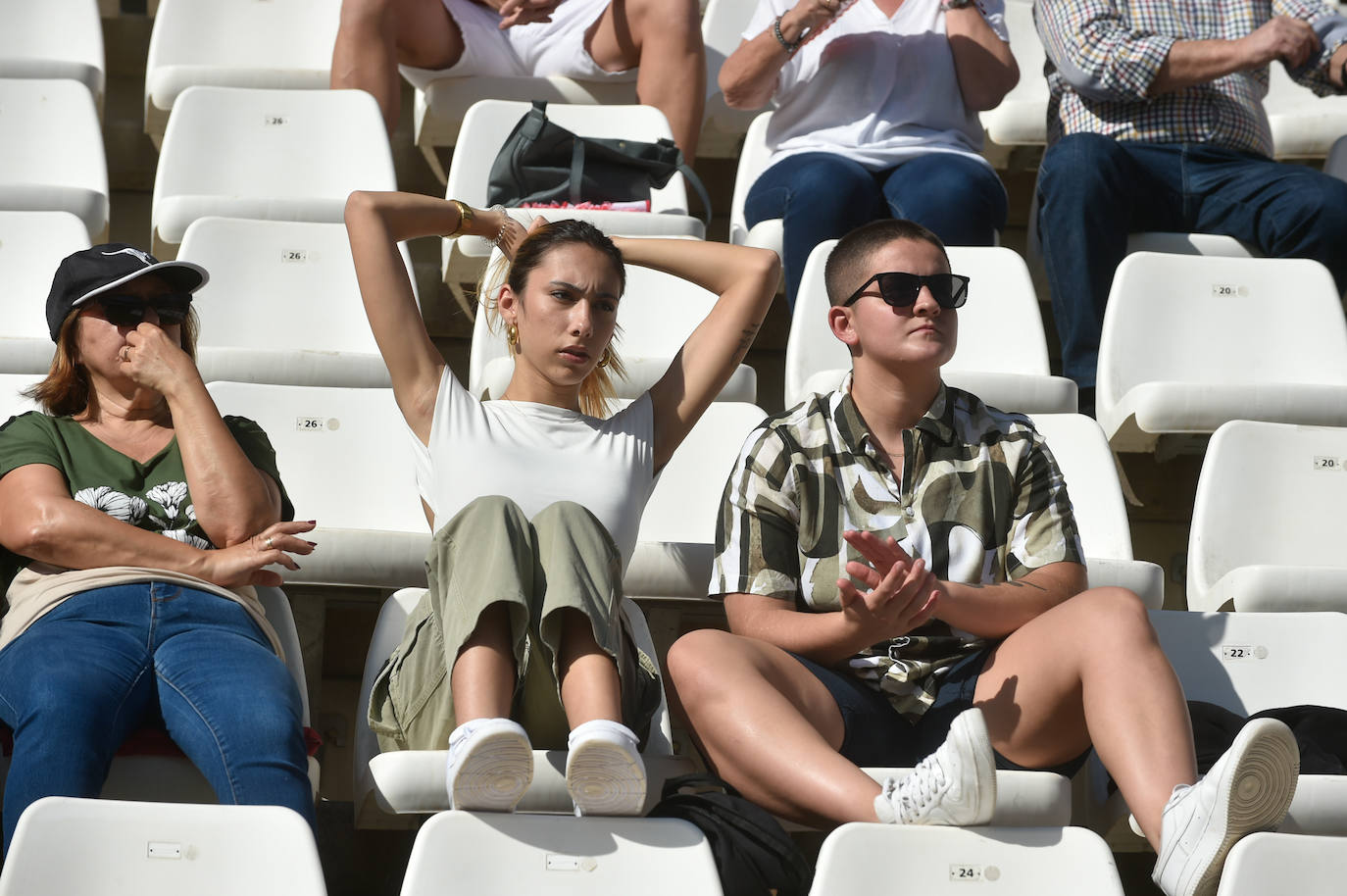 La victoria del Real Murcia frente al Algeciras, en imágenes