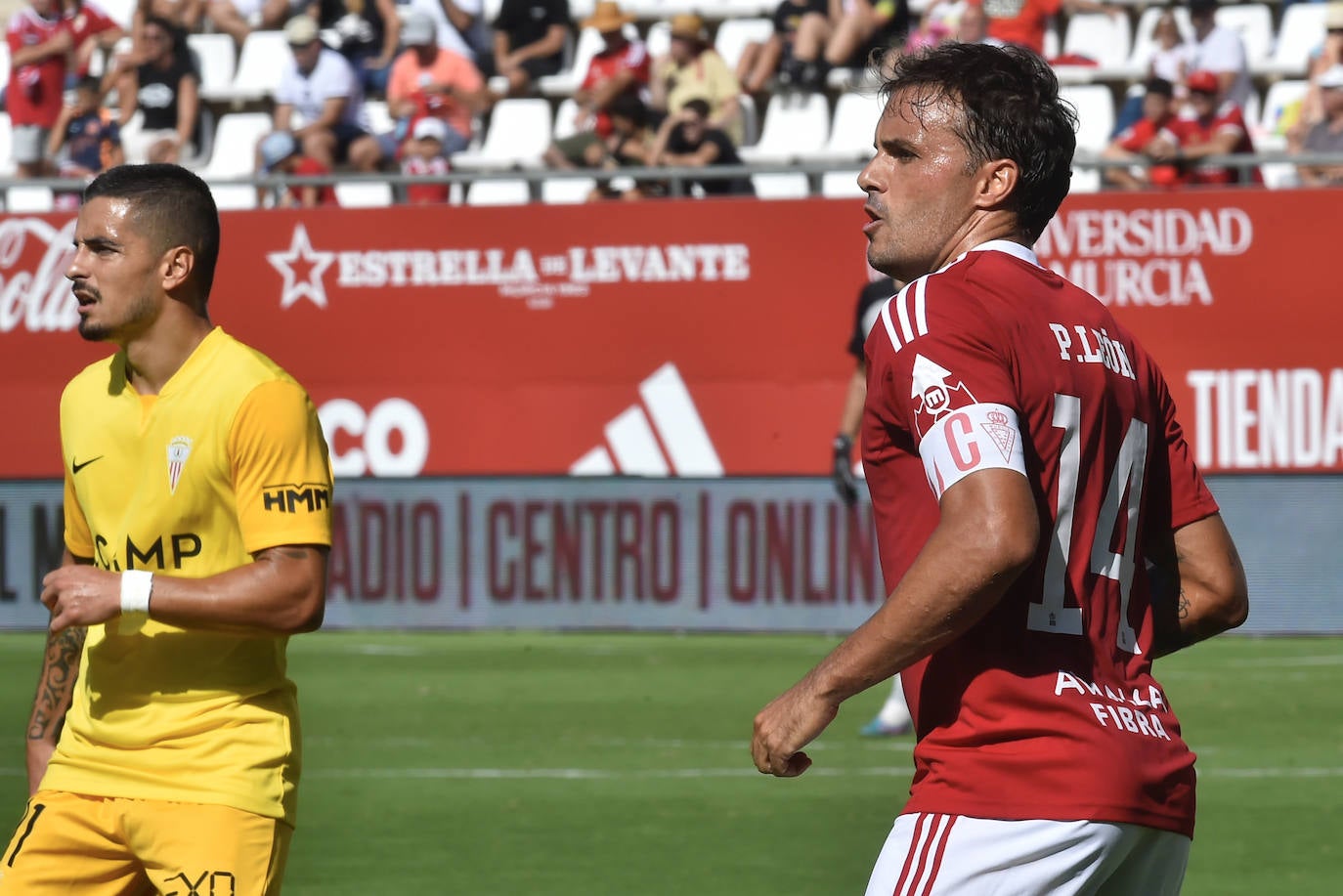 La victoria del Real Murcia frente al Algeciras, en imágenes