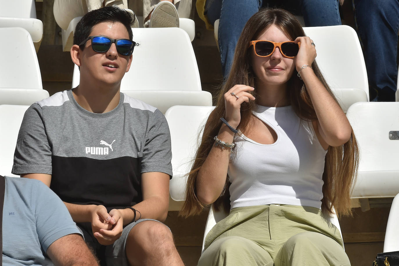 La victoria del Real Murcia frente al Algeciras, en imágenes