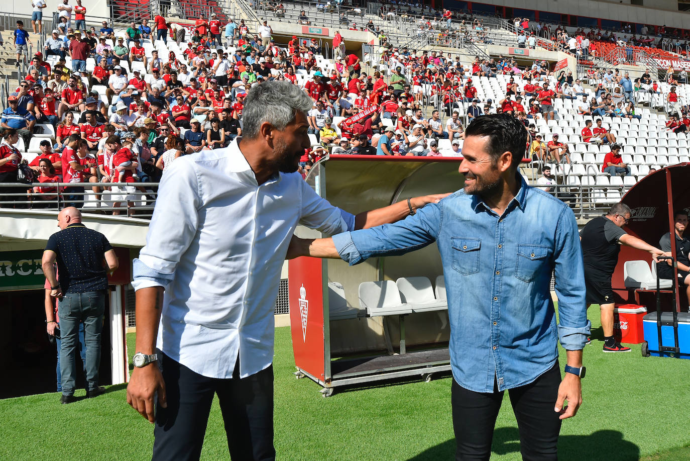 La victoria del Real Murcia frente al Algeciras, en imágenes