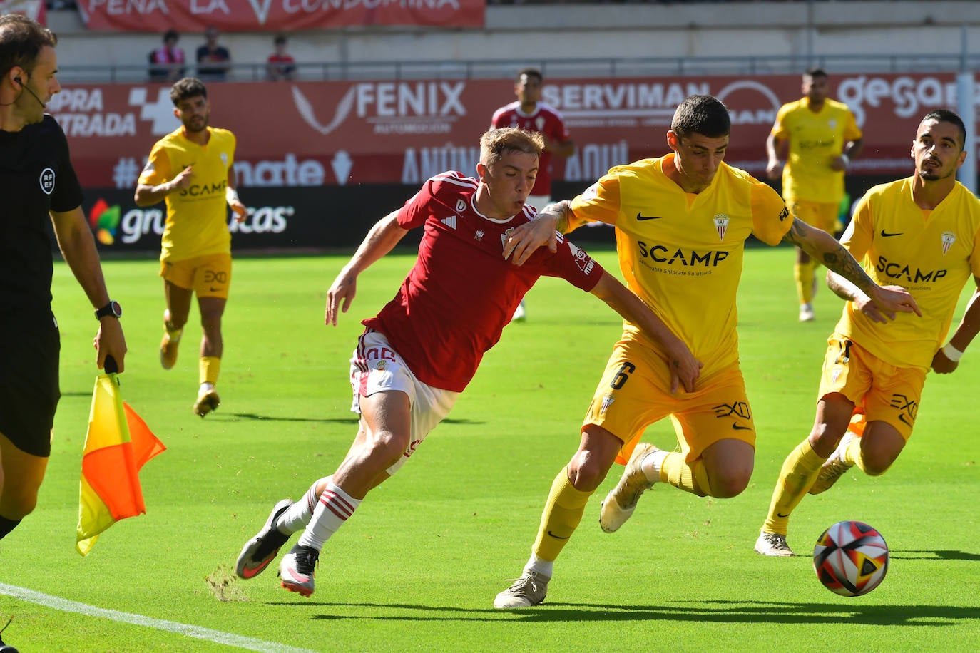 La victoria del Real Murcia frente al Algeciras, en imágenes