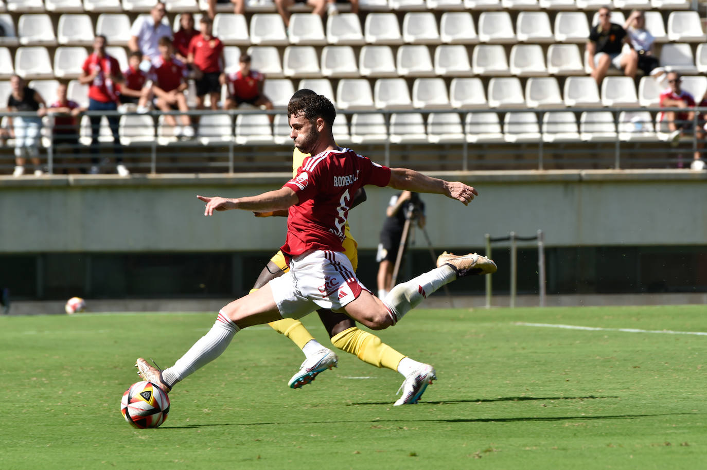 La victoria del Real Murcia frente al Algeciras, en imágenes