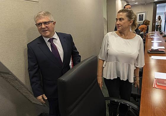 José Vélez, en septiembre pasado, en la Asamblea Regional.