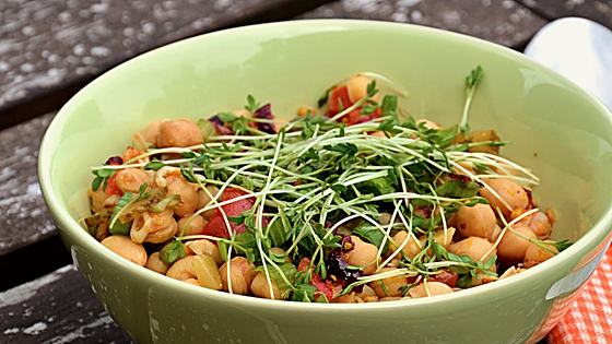 Ensalada de garbanzos