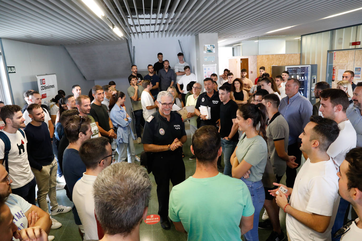 Las imágenes de las oposiciones a agente de la Policía Local de Lorca