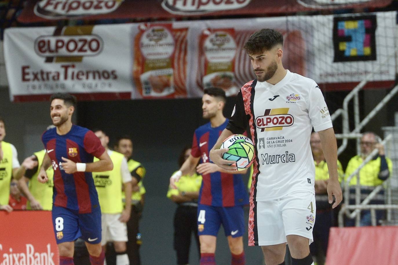 Las imágenes del partido ElPozo-Barça (2-4)