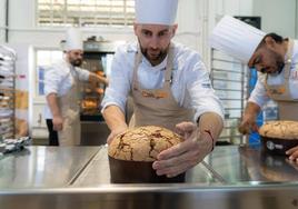 José Manuel Marcos durante su participación en el Panettone World Championship.