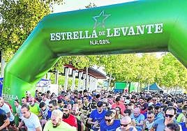 Salida de la carrera de empresas, el año pasado.