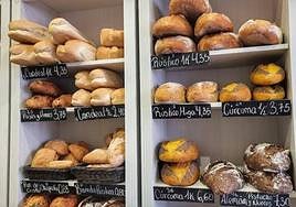 Diversos tipos de panes, en una imagen de archivo.