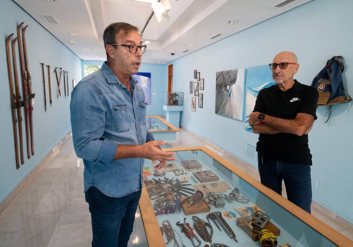 Las imágenes de la exposición &#039;70 años de alpinismo&#039; en el Museo de la Ciudad de Murcia