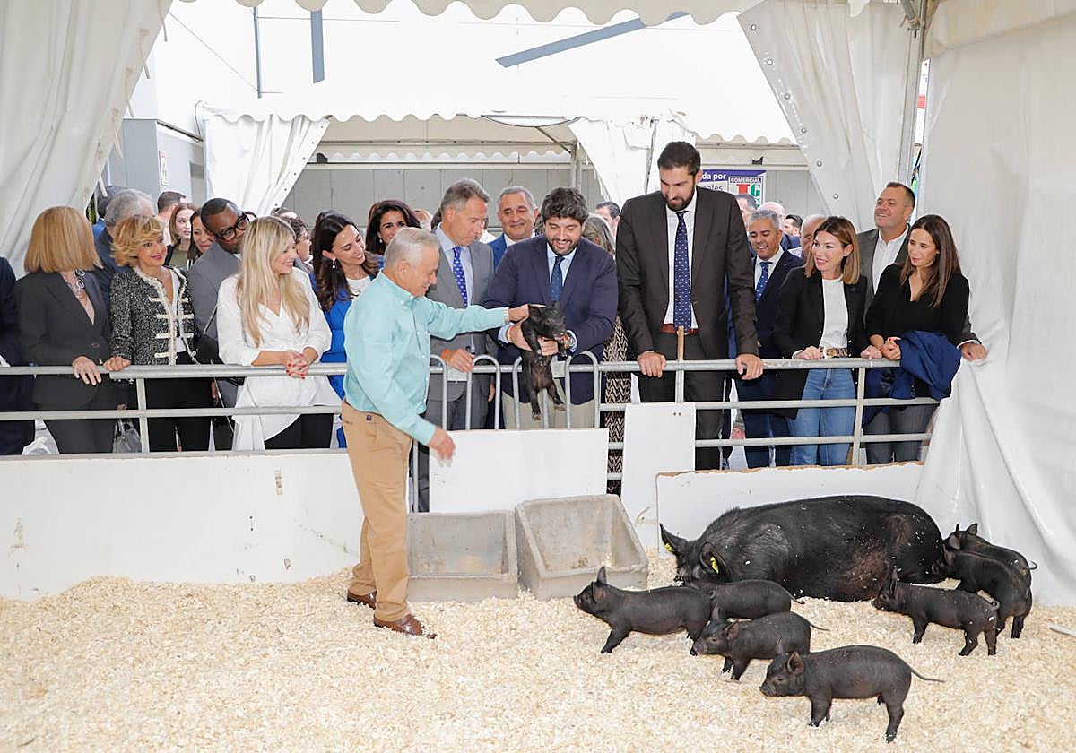 Las imágenes de la inauguración de la feria Sepor de Lorca