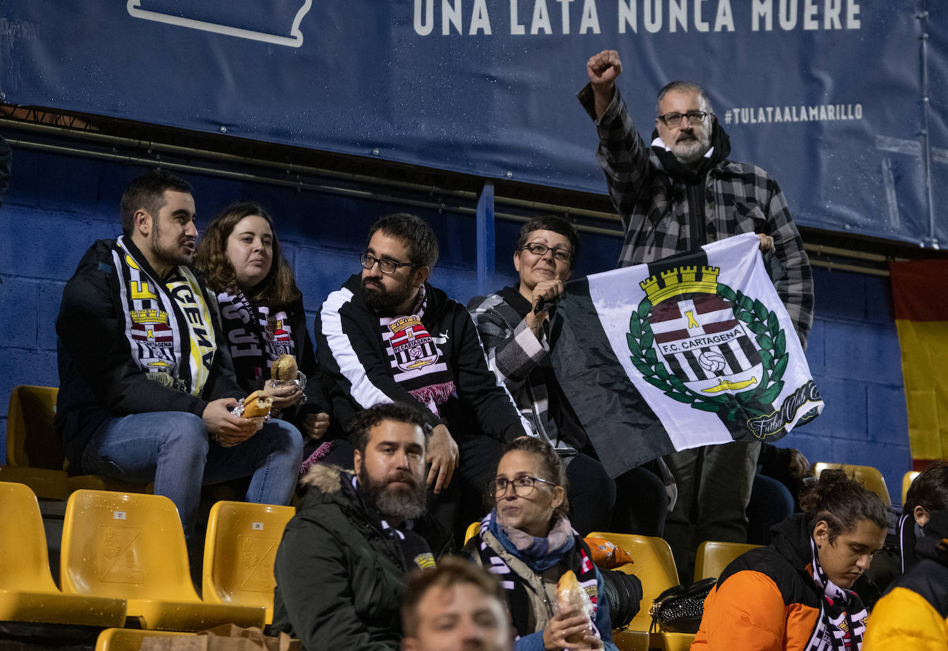 El empate del Cartagena frente al Alcorcón, en imágenes