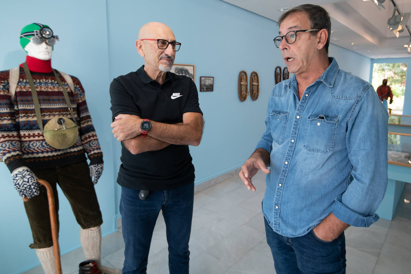 Las imágenes de la exposición &#039;70 años de alpinismo&#039; en el Museo de la Ciudad de Murcia