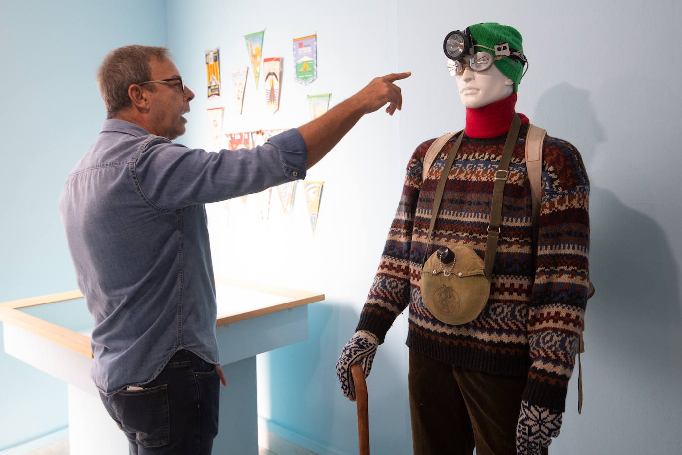 Las imágenes de la exposición &#039;70 años de alpinismo&#039; en el Museo de la Ciudad de Murcia