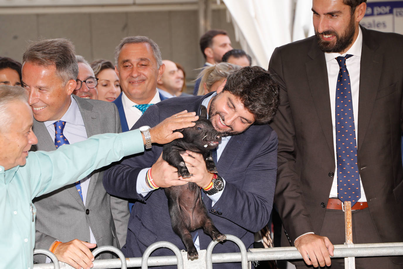 Las imágenes de la inauguración de la feria Sepor de Lorca