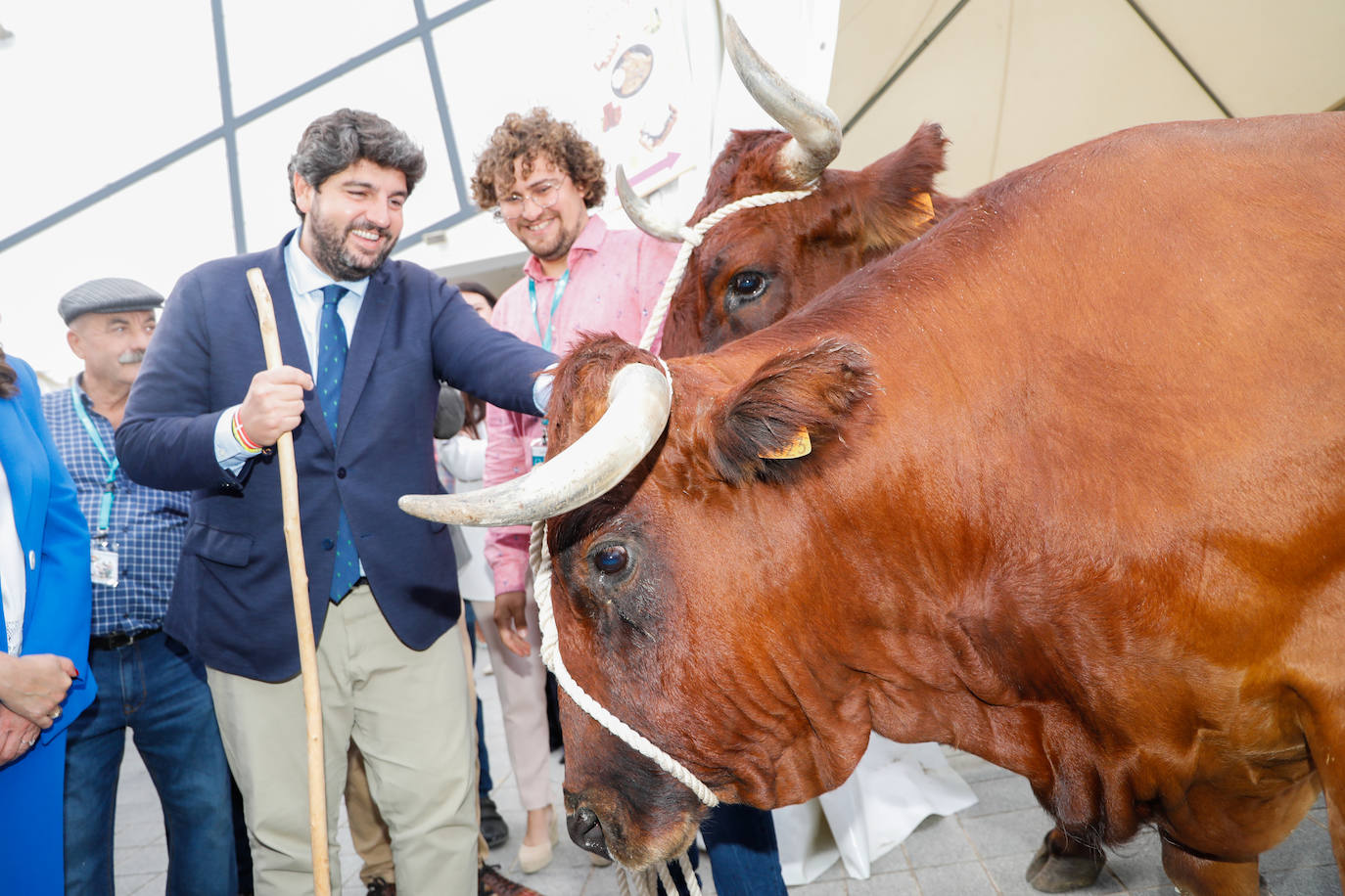 Las imágenes de la inauguración de la feria Sepor de Lorca