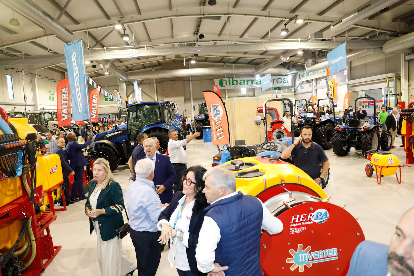 Las imágenes de la inauguración de la feria Sepor de Lorca