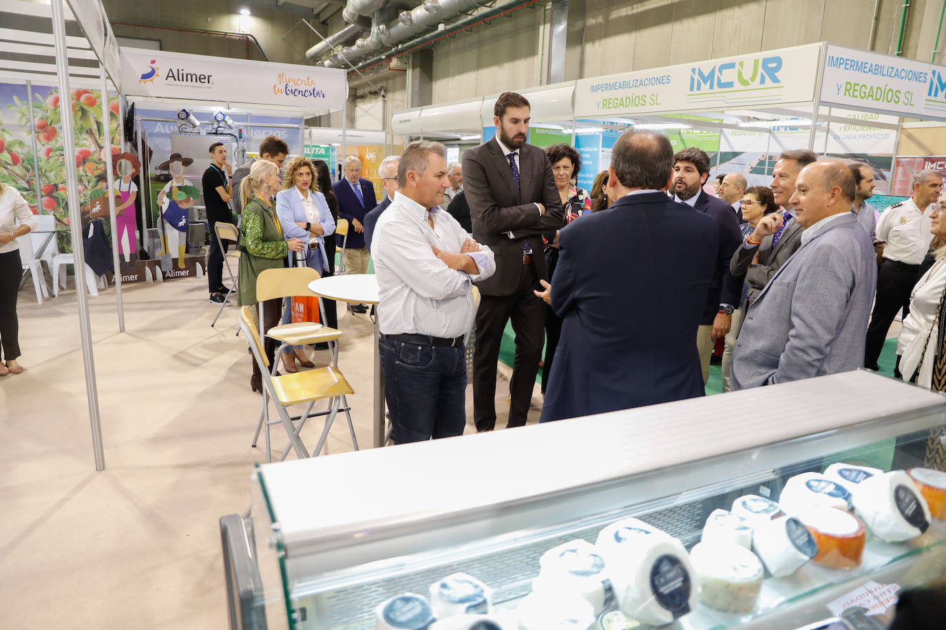 Las imágenes de la inauguración de la feria Sepor de Lorca