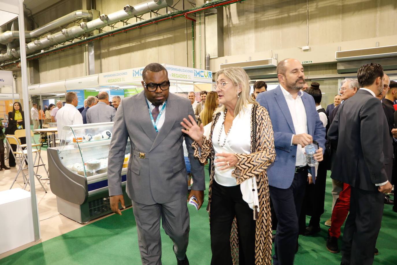 Las imágenes de la inauguración de la feria Sepor de Lorca