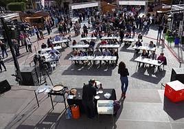 Cata y degustación en la edición del año pasado.