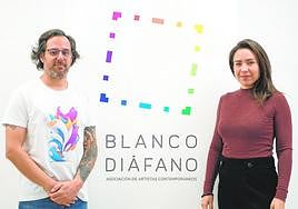 Domingo Portela y Catalina Piedrahita, fundadores de laasociación Blanco Diáfano.