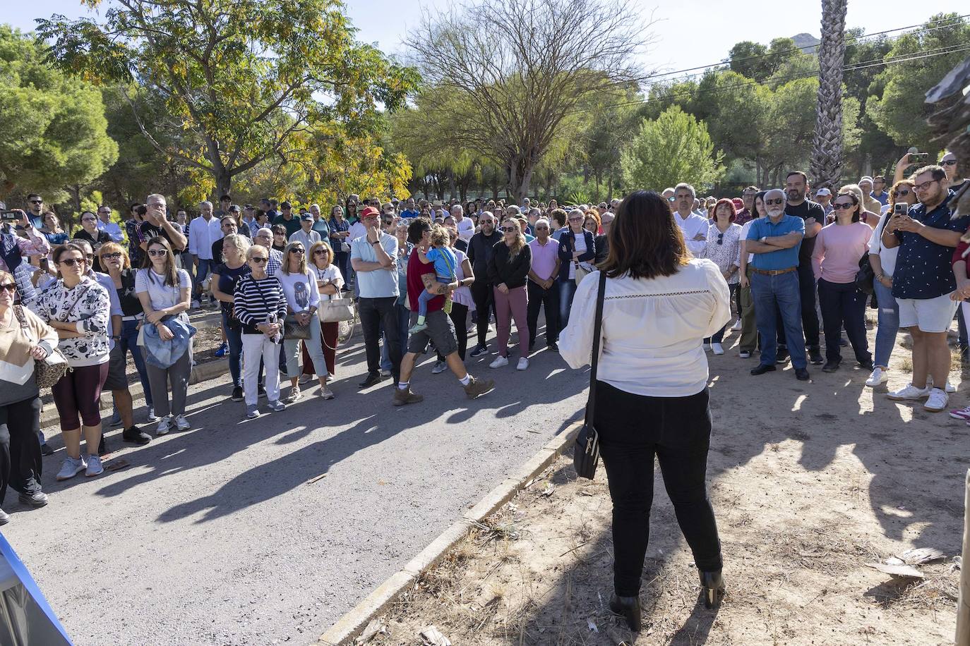 La protesta en Cartagena contra el centro para inmigrantes
