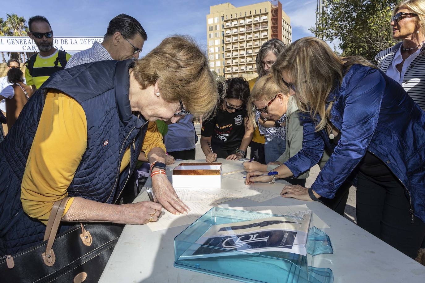 La protesta en Cartagena contra el centro para inmigrantes