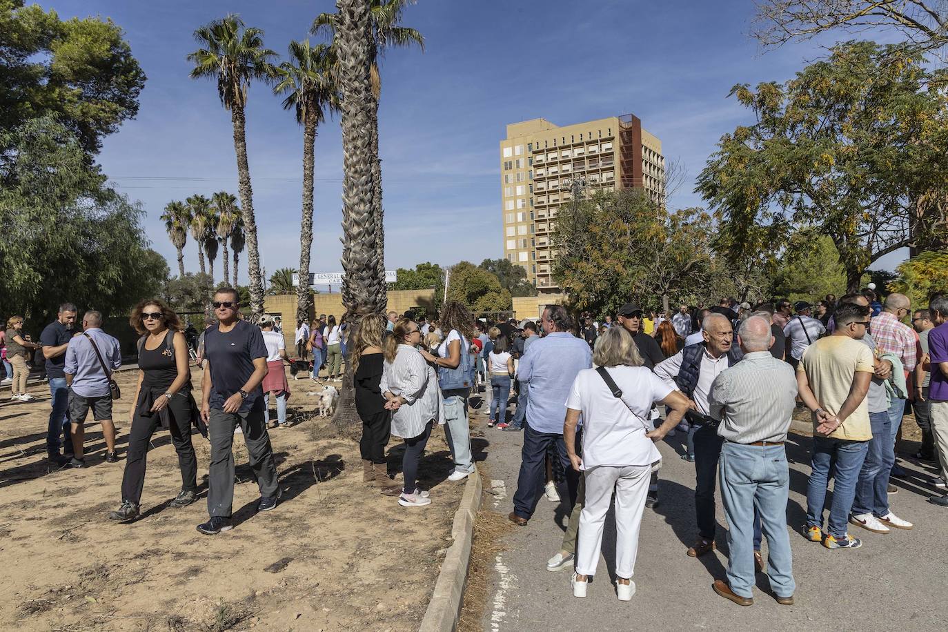 La protesta en Cartagena contra el centro para inmigrantes