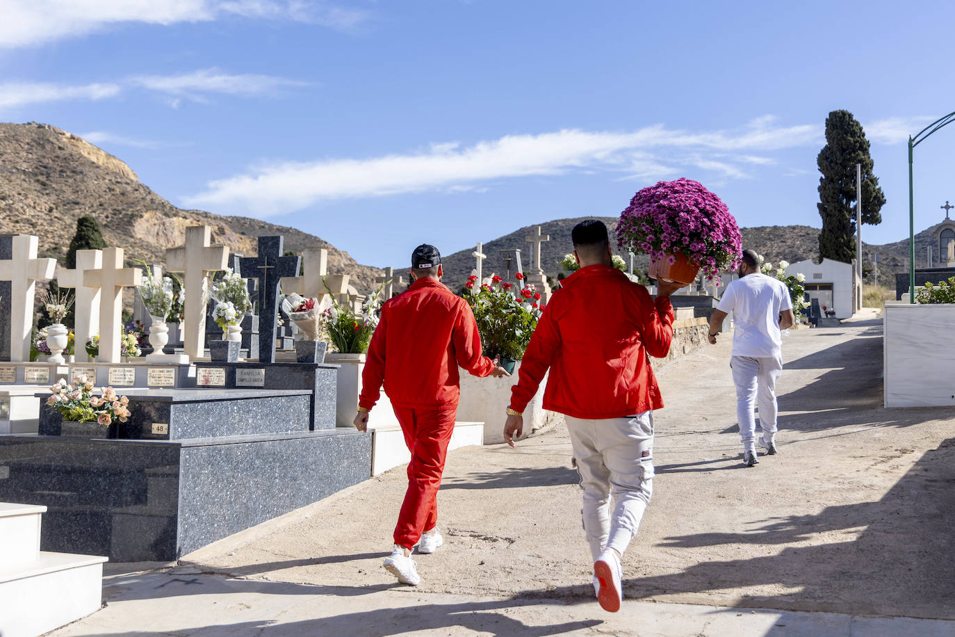 El Día de Todos los Santos en Cartagena, en imágenes