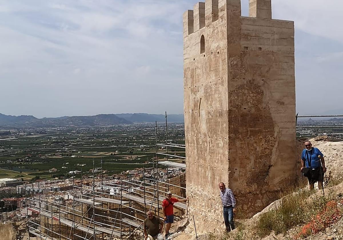 La última intervención que se realizó en el castillo fue la recuperación de la torre taifal.