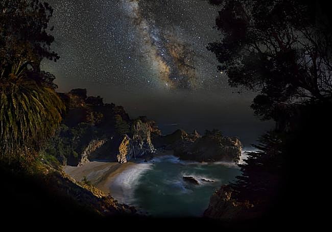 'Todavía inalcanzable'. La cala y cascada de McWay Falls en Big Sur en California.