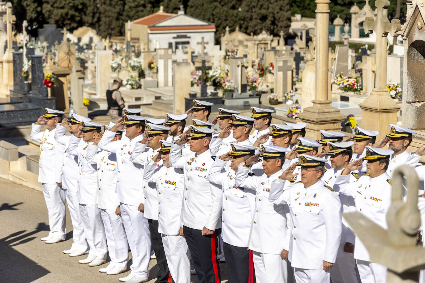 La Armada celebra el el día de los Fieles Difuntos en Cartagena