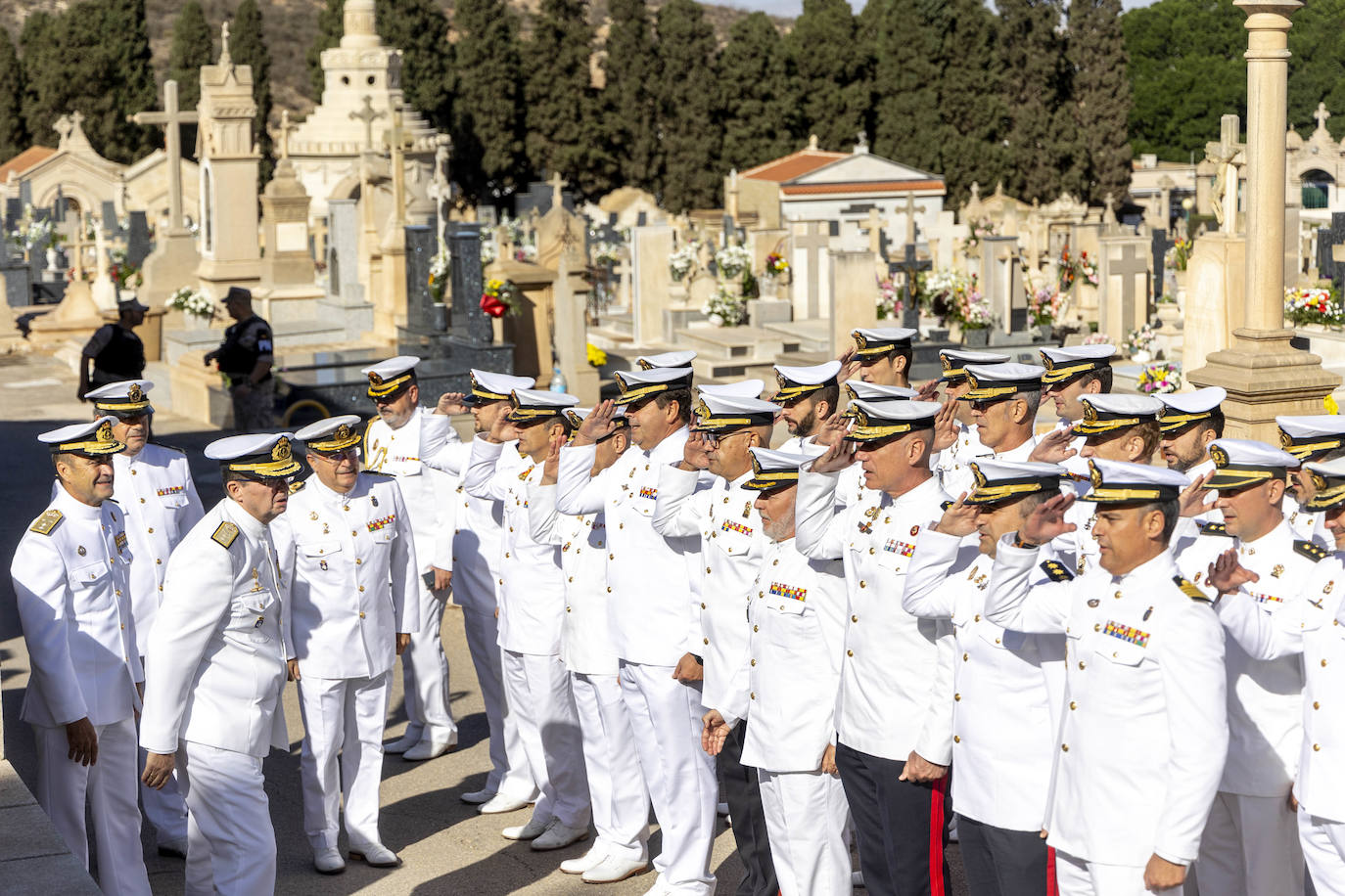 La Armada celebra el el día de los Fieles Difuntos en Cartagena