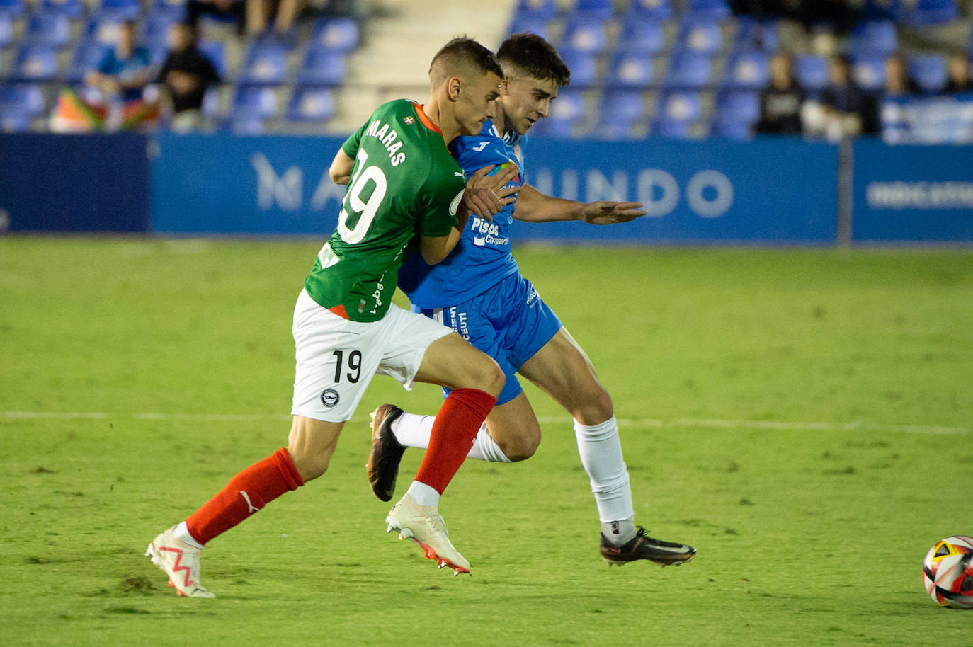 Las imágenes del Deportivo Murica-Alavés (0-10)