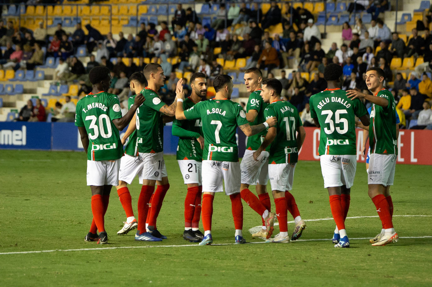 Las imágenes del Deportivo Murica-Alavés (0-10)