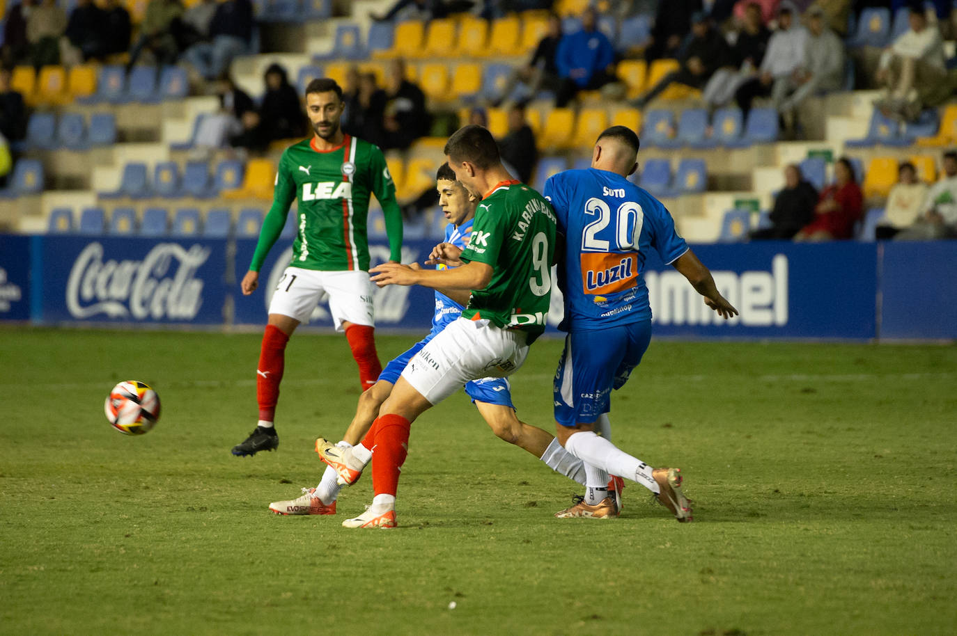 Las imágenes del Deportivo Murica-Alavés (0-10)