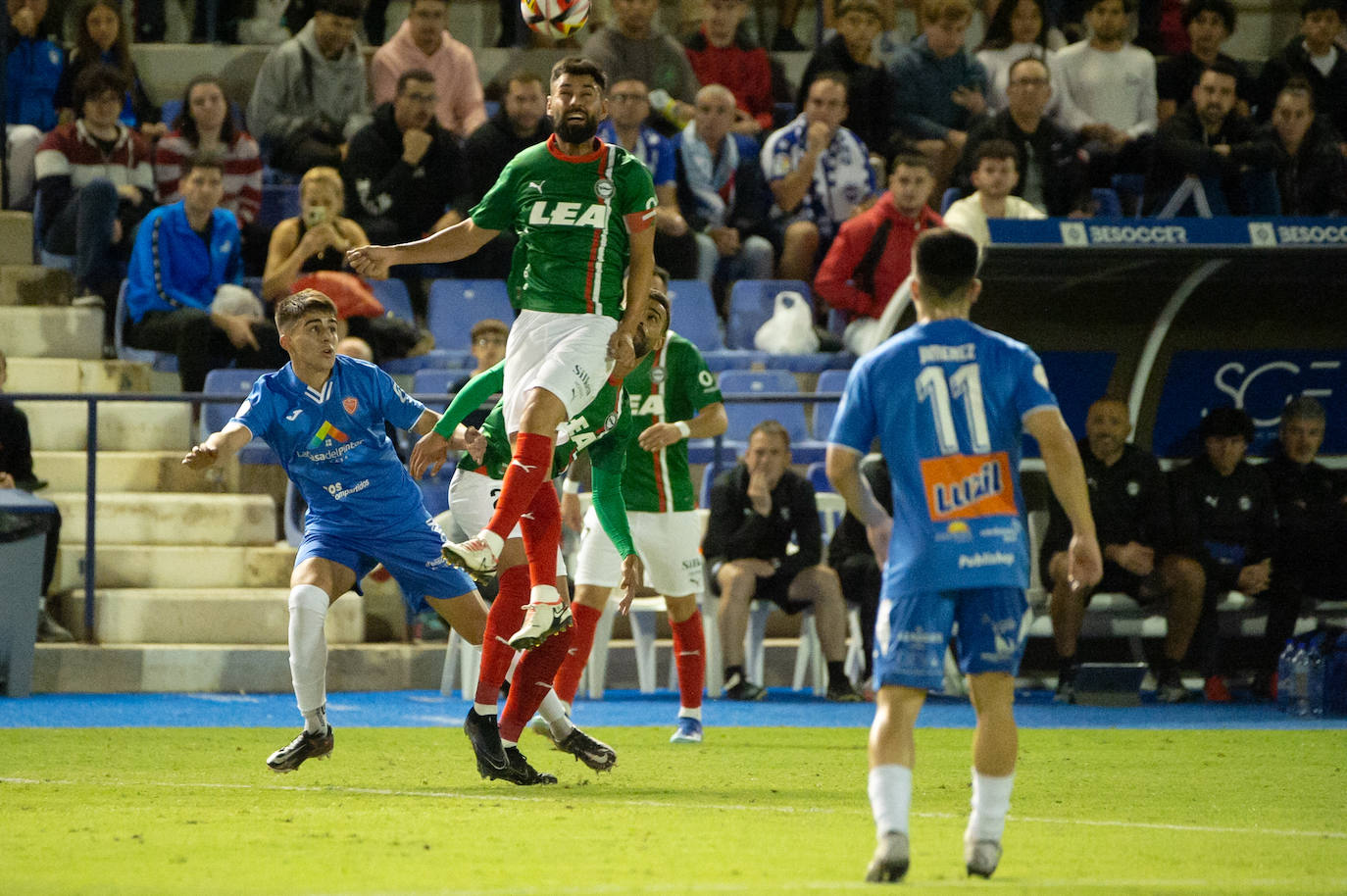 Las imágenes del Deportivo Murica-Alavés (0-10)