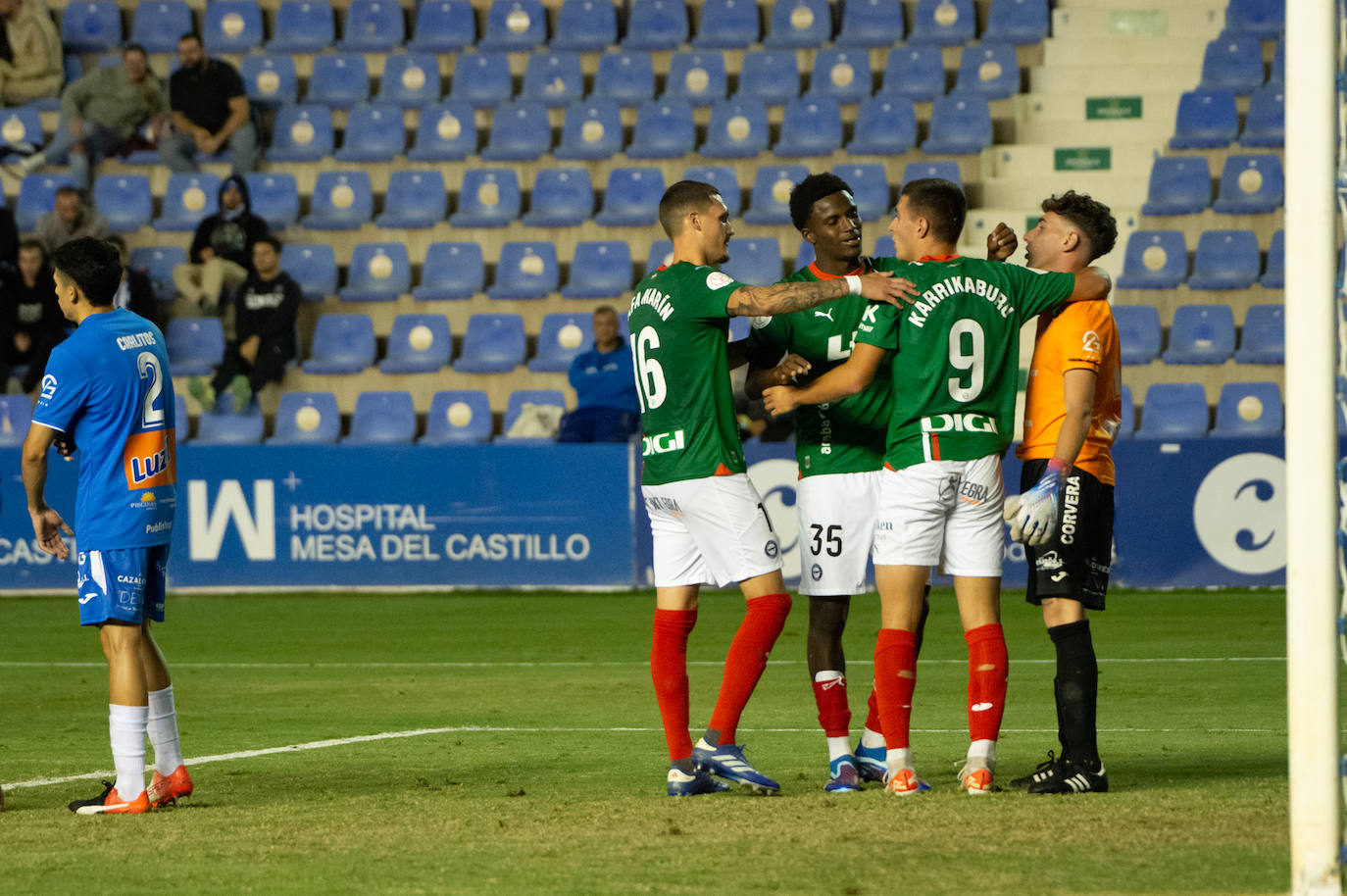 Las imágenes del Deportivo Murica-Alavés (0-10)