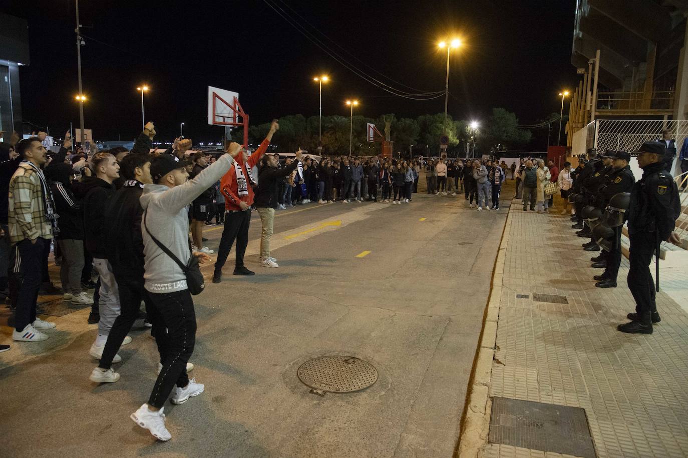 La derrota del Cartagena frente al Leganés, en imágenes